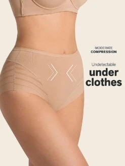 Moderate Compression Undetectable Contouring Panty -Underwear Promotional Store 1117520832H1 OF DET