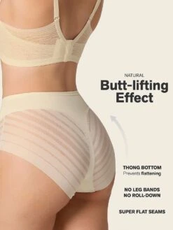 Moderate Compression Undetectable Contouring Panty -Underwear Promotional Store 1117520832Y0 OF DET