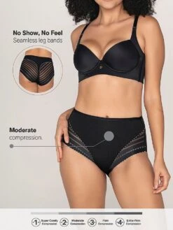 Moderate Compression Undetectable Contouring Panty -Underwear Promotional Store 1117520854A2 OF B
