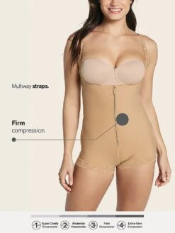 Firm Compression Open Bust Body Shaper Boyshorts 17 Firm Compression Open Bust Body Shaper Boyshorts -Underwear Promotional Store 1118443331H6 OF B