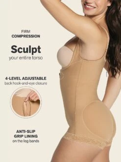 Firm Compression Open Bust Body Shaper Boyshorts 18 Firm Compression Open Bust Body Shaper Boyshorts -Underwear Promotional Store 1118443331H6 OF DET
