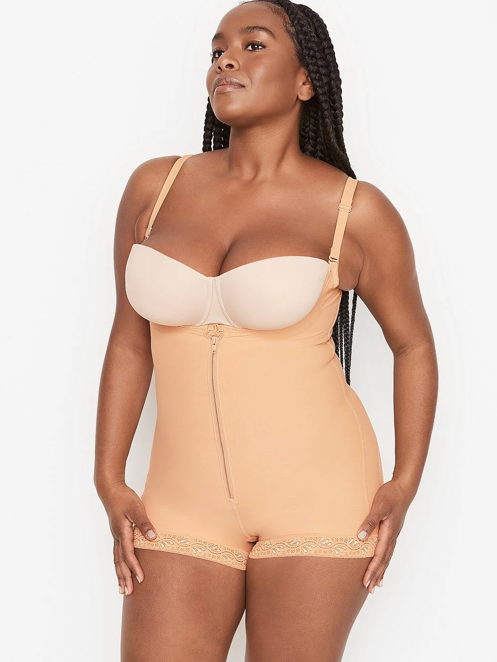 Firm Compression Open Bust Body Shaper Boyshorts 6 Firm Compression Open Bust Body Shaper Boyshorts - Image 6