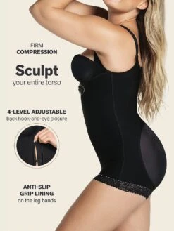 Firm Compression Open Bust Body Shaper Boyshorts 24 Firm Compression Open Bust Body Shaper Boyshorts -Underwear Promotional Store 1118443354A2 OM B 1