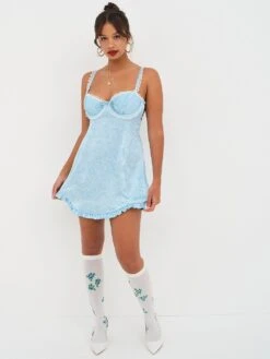 Daisy Slip Dress -Underwear Promotional Store 1121684382L1 OF B