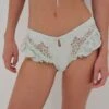 Butterfly Lace Ruffle Cheeky Panty