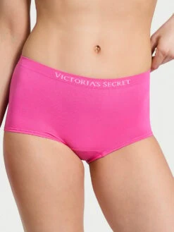 Seamless Eyelet Boyshort Panty