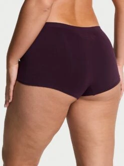 Seamless Eyelet Boyshort Panty -Underwear Promotional Store 1122071621P9 OM B