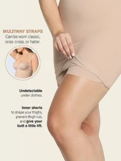 Moderate Compression Sculpting Skort Slip -Underwear Promotional Store 1123027332H2 OF DET