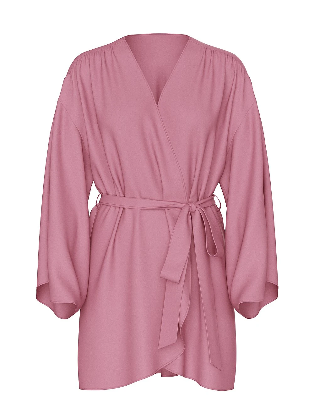 Victoria's Secret Short Satin Robe 2 Victoria's Secret Short Satin Robe - Image 2