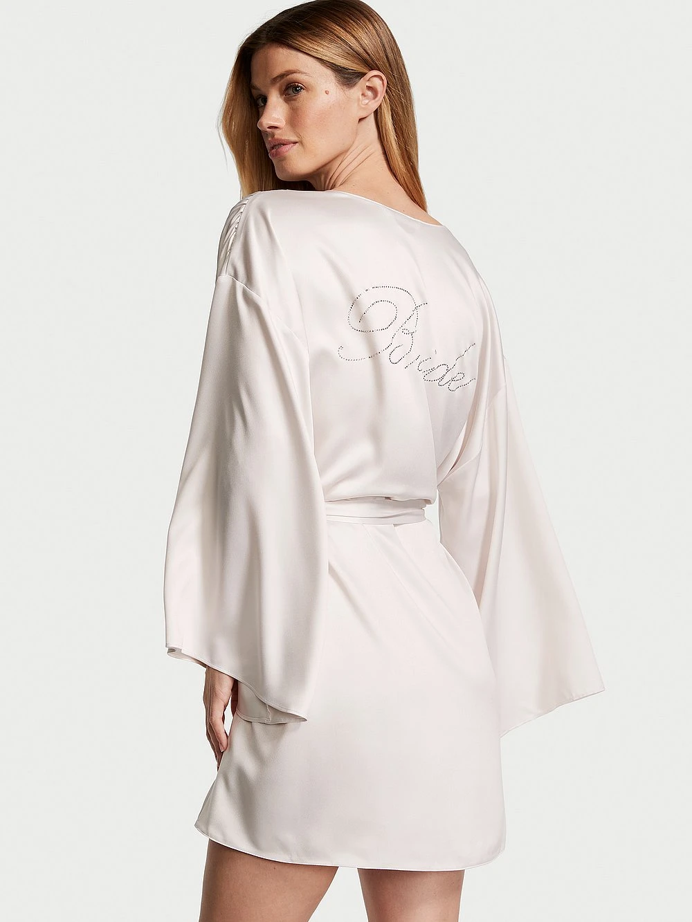 Victoria's Secret Short Satin Robe 8 Victoria's Secret Short Satin Robe - Image 8