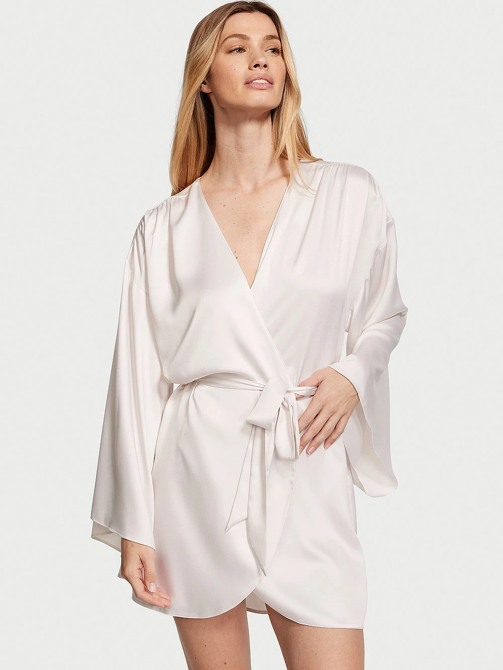 Victoria's Secret Short Satin Robe 9 Victoria's Secret Short Satin Robe - Image 9