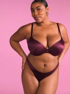 Rose Lace High-Leg Thong Panty -Underwear Promotional Store 1123843628P7 OM S 2