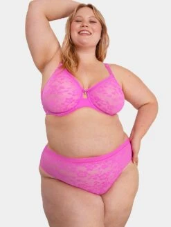 Smooth Lace High Cut Brief -Underwear Promotional Store 1124122772S0 OM F