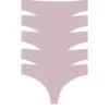 5-Pack Regular Rise Thong Panties