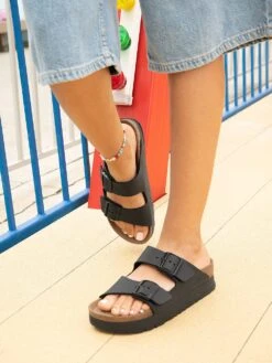 Birkenstock Arizona Platform Vegan Sandals -Underwear Promotional Store 1124331552A0 OF DET