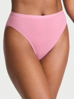 Victoria's Secret Stretch Cotton Eyelet High-Leg Brief Panty -Underwear Promotional Store 1124484909T2 OM F