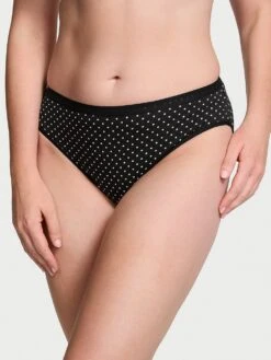 Victoria's Secret Stretch Cotton Eyelet High-Leg Brief Panty -Underwear Promotional Store 112448494X40 OM F