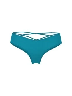 Rose Lace Crotchless Cheeky Panty -Underwear Promotional Store 112452491WFY OF F