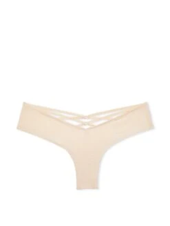 Strappy Hardware High-Leg Cheeky Panty -Underwear Promotional Store 1124524939H6 OF F 1