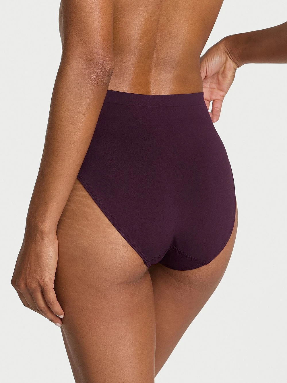 Seamless High-Leg Brief Panty 8 Seamless High-Leg Brief Panty - Image 8