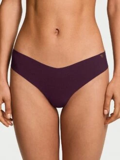 No-Show Cotton Thong Panty -Underwear Promotional Store 1124603421P9 OM F