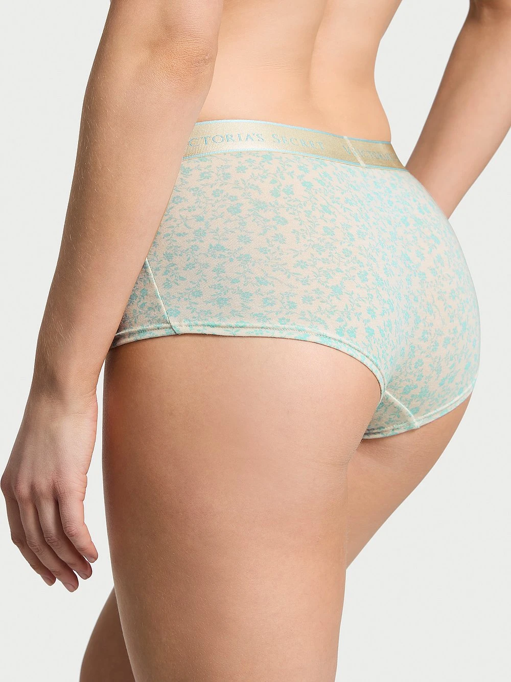 Logo Rib Cotton Boyshort Panty 5 Logo Rib Cotton Boyshort Panty - Image 5