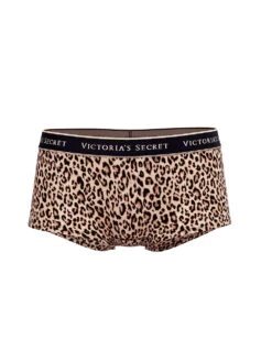 Logo Rib Cotton Boyshort Panty 30 Logo Rib Cotton Boyshort Panty -Underwear Promotional Store 112463467BHK OF F