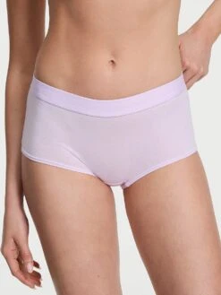 Logo Rib Cotton Boyshort Panty 31 Logo Rib Cotton Boyshort Panty -Underwear Promotional Store 1124634714EV OM F