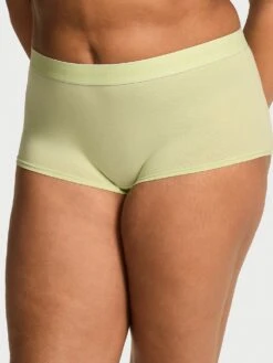 Logo Rib Cotton Boyshort Panty 34 Logo Rib Cotton Boyshort Panty -Underwear Promotional Store 1124634729K2 OM F