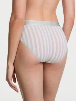 Logo Rib Cotton Hiphugger Panty -Underwear Promotional Store 1124634976ZC OM B 1