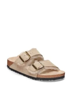 Birkenstock Arizona Shearling Suede Sandals -Underwear Promotional Store 1125045532H6 OM F