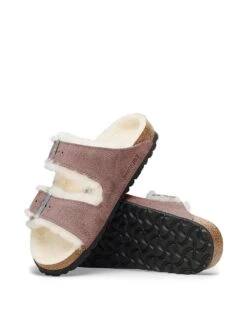 Birkenstock Arizona Shearling Suede Sandals -Underwear Promotional Store 1125045593O6 OF DET