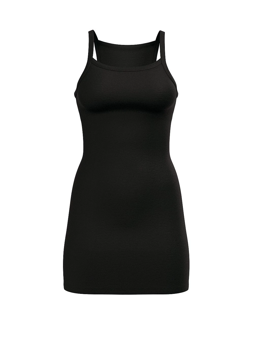 Victoria's Secret Luxe Ribbed Modal Mini Slip Dress 3 Victoria's Secret Luxe Ribbed Modal Mini Slip Dress - Image 3