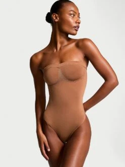 Victoria's Secret Shapewear By Victoria SeamlessShaping™ Strapless Bodysuit -Underwear Promotional Store 112509382YSV OM F