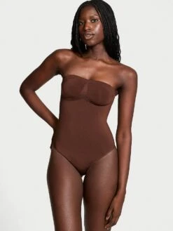 Victoria's Secret Shapewear By Victoria SeamlessShaping™ Strapless Bodysuit -Underwear Promotional Store 1125093833F6 OM F