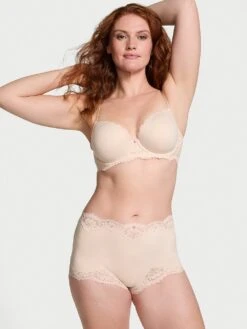 Lace-Trim Boyshort Panty -Underwear Promotional Store 1125094739H6 OM S