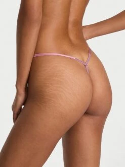 Twinkle Strap Lace V-String Panty 14 Twinkle Strap Lace V-String Panty -Underwear Promotional Store 112509584SHM OM B