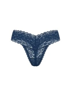 Lace Strappy-Back Thong Panty -Underwear Promotional Store 112511404Q30 OF F