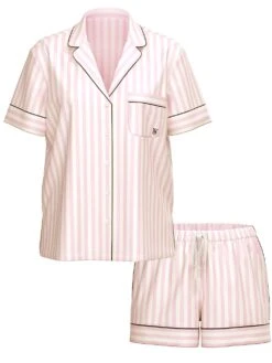 Victoria's Secret Glazed Satin Ombré Short Pajama Set -Underwear Promotional Store 112539235W3S OF F DGA