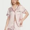 Victoria's Secret Glazed Satin Ombré Short Pajama Set