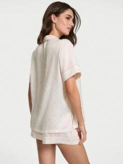 Victoria's Secret Glazed Satin Ombré Short Pajama Set -Underwear Promotional Store 1125392377DJ OM B