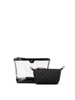 Victoria's Secret 2-Piece Makeup Bag -Underwear Promotional Store 1125592854A2 OF B