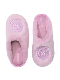 Victoria's Secret Closed-Toe Faux Fur Slippers 12 Victoria's Secret Closed-Toe Faux Fur Slippers -Underwear Promotional Store 112567101N9U OF B