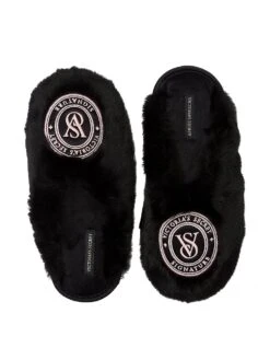 Victoria's Secret Closed-Toe Faux Fur Slippers 16 Victoria's Secret Closed-Toe Faux Fur Slippers -Underwear Promotional Store 1125671054A2 OF F