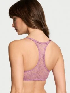 Victoria's Secret Sexy Tee Lacie Lace-Up Longline Bra -Underwear Promotional Store 1125753418P3 OM B