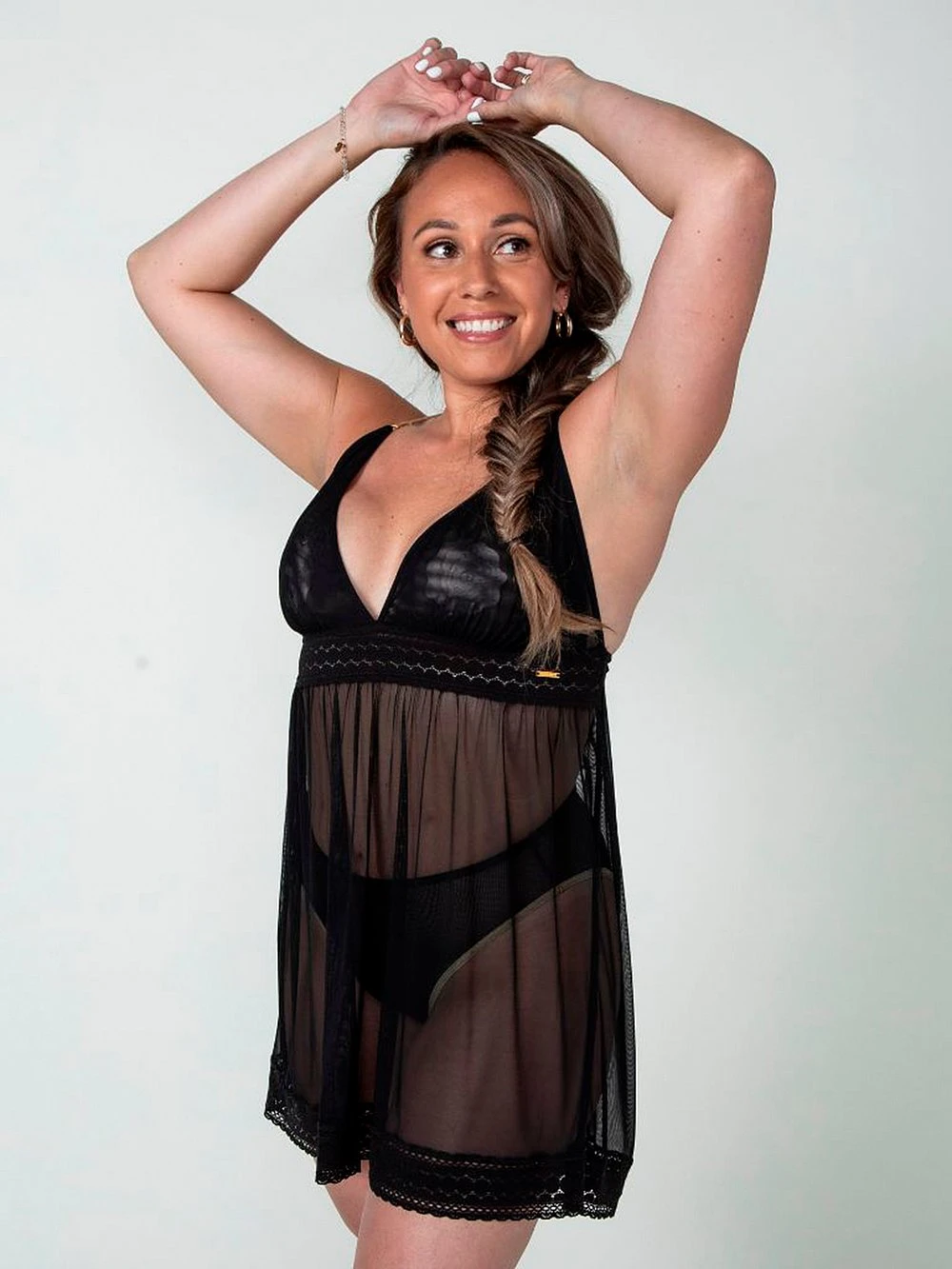 Narmda Mesh Nighty 1 Narmda Mesh Nighty