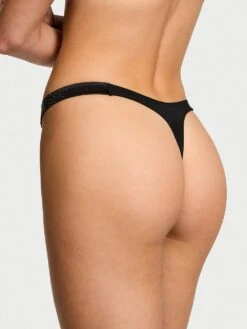 Scattered Shine Strap Smooth Thong Panty -Underwear Promotional Store 1125888154A2 OM B 1