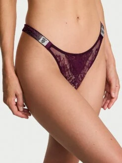 Shine Strap Brazilian Panty -Underwear Promotional Store 1125888528P7 OM F 1