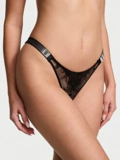 Scattered Shine Strap Brazilian Panty -Underwear Promotional Store 1125888554A2 OM F