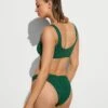 Crinkle Brazilian Bikini Bottom